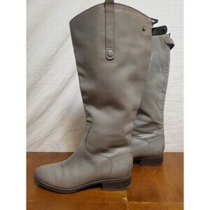 Sam Edelman Womens Penny 2 Gray Riding Boots Shoes 9 Medium BHFO 8914